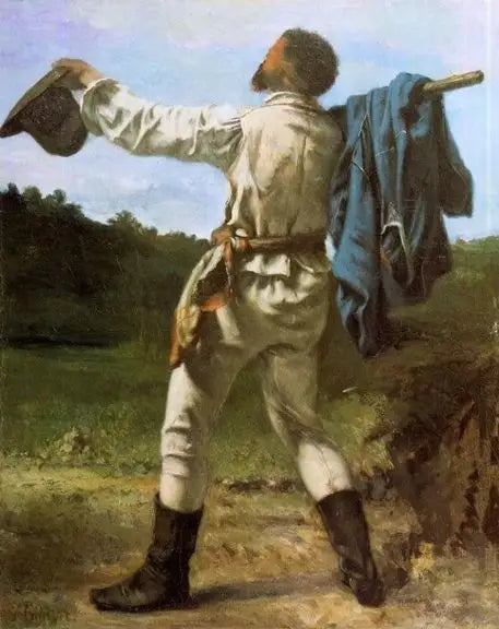 Die Rückkehr nach Hause - Gustave Courbet