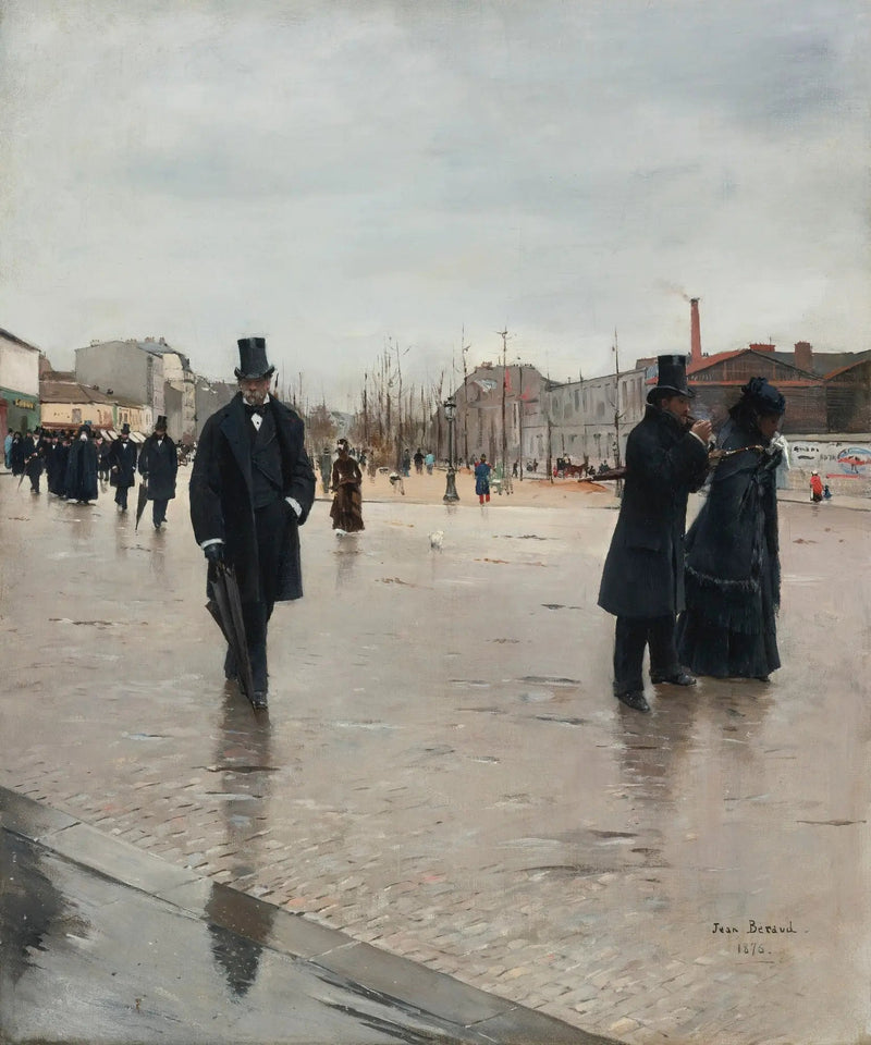 Die Rückkehr der Beerdigung - Jean Béraud