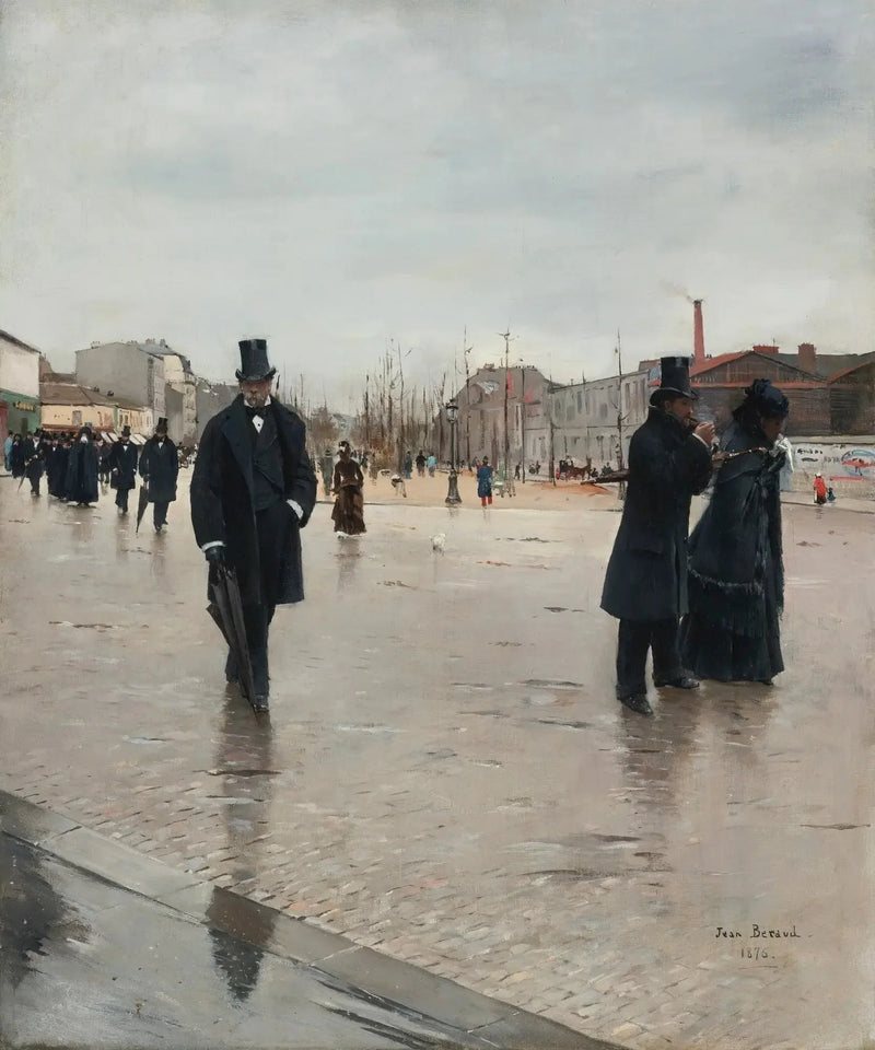 Die Rückkehr der Beerdigung - Jean Béraud