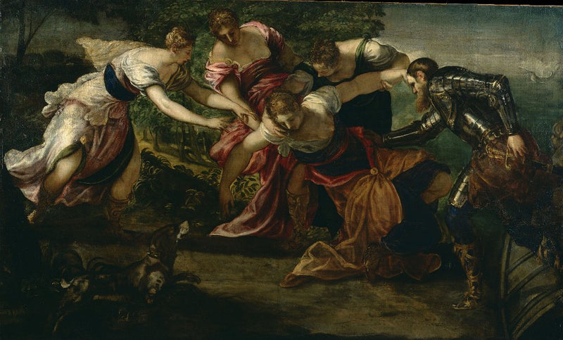 Die Rückkehr von Pompejus nach der Schlacht bei Pharsalos - Jacopo Tintoretto
