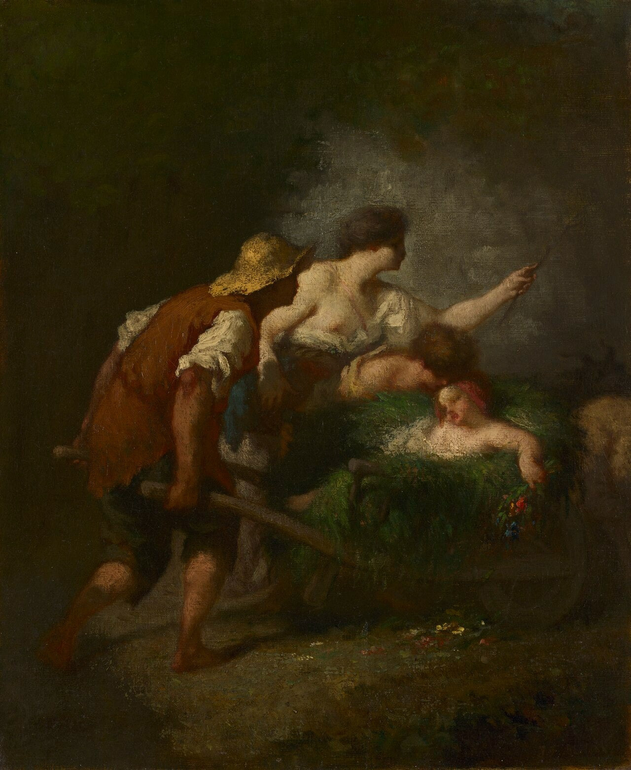 Die Rückkehr der Felder - Jean-François Millet