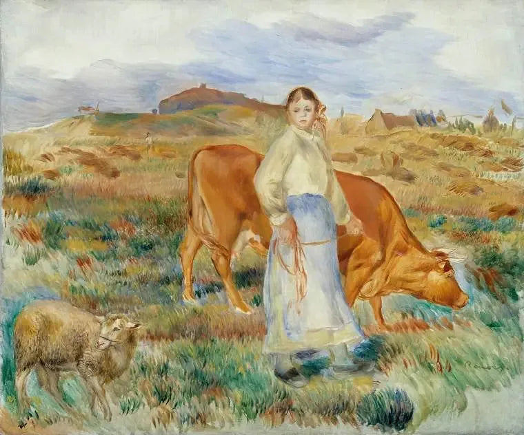 Die Rückkehr vom Feld - Pierre-Auguste Renoir