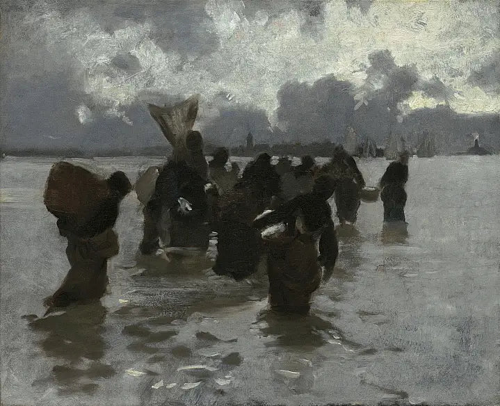 Die Rückkehr der Fischerinnen - John Singer Sargent