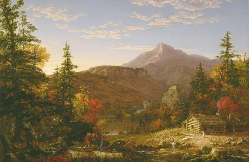 Der Rückkehr des Jägers - Thomas Cole