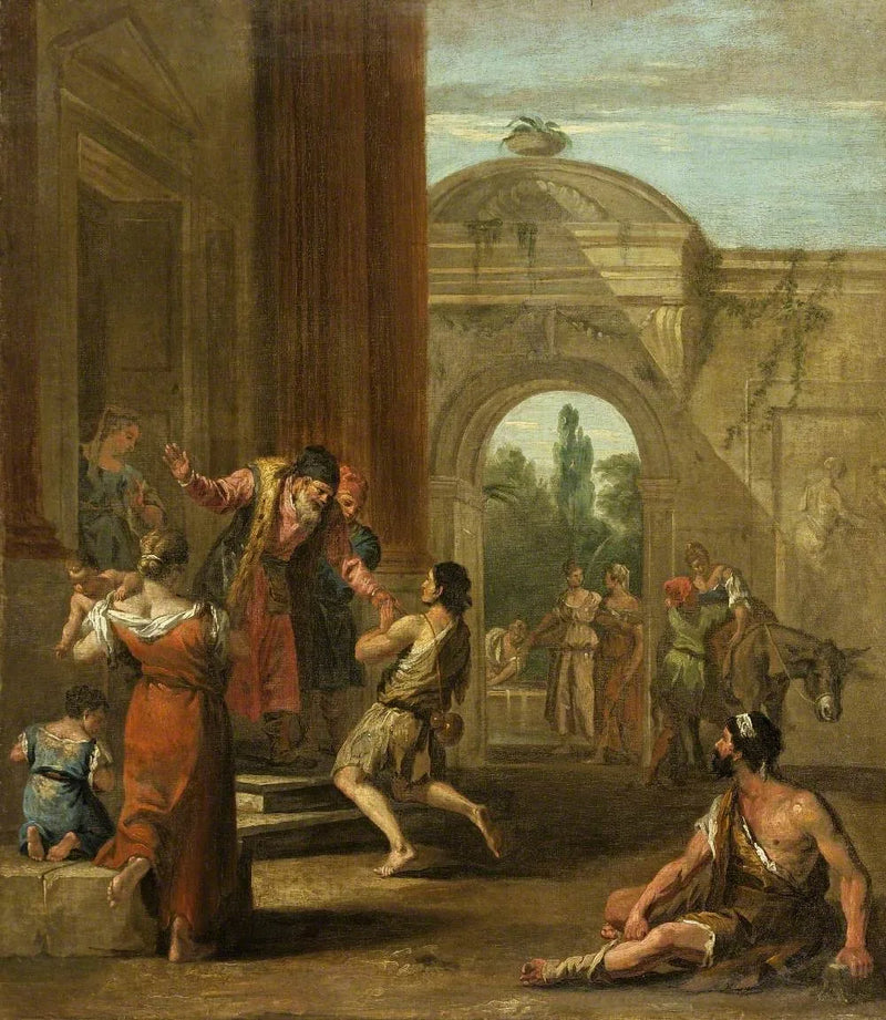 Die Rückkehr des verlorenen Sohnes - Sebastiano Ricci