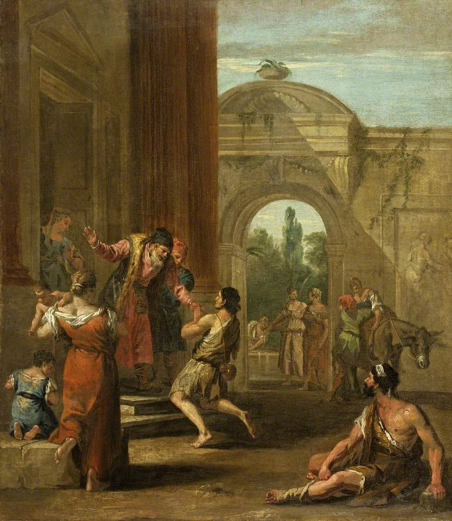 Die Rückkehr des verlorenen Sohnes - Sebastiano Ricci