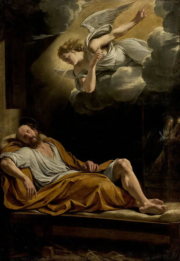 Der Traum des heiligen Joseph - Philippe de Champaigne