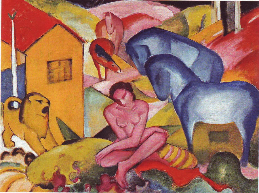 Der Traum - Franz Marc