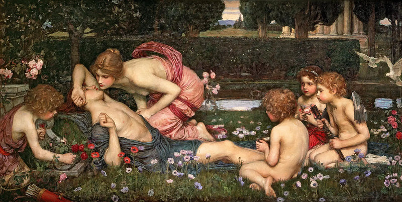 Das Erwachen des Adonis - John William Waterhouse