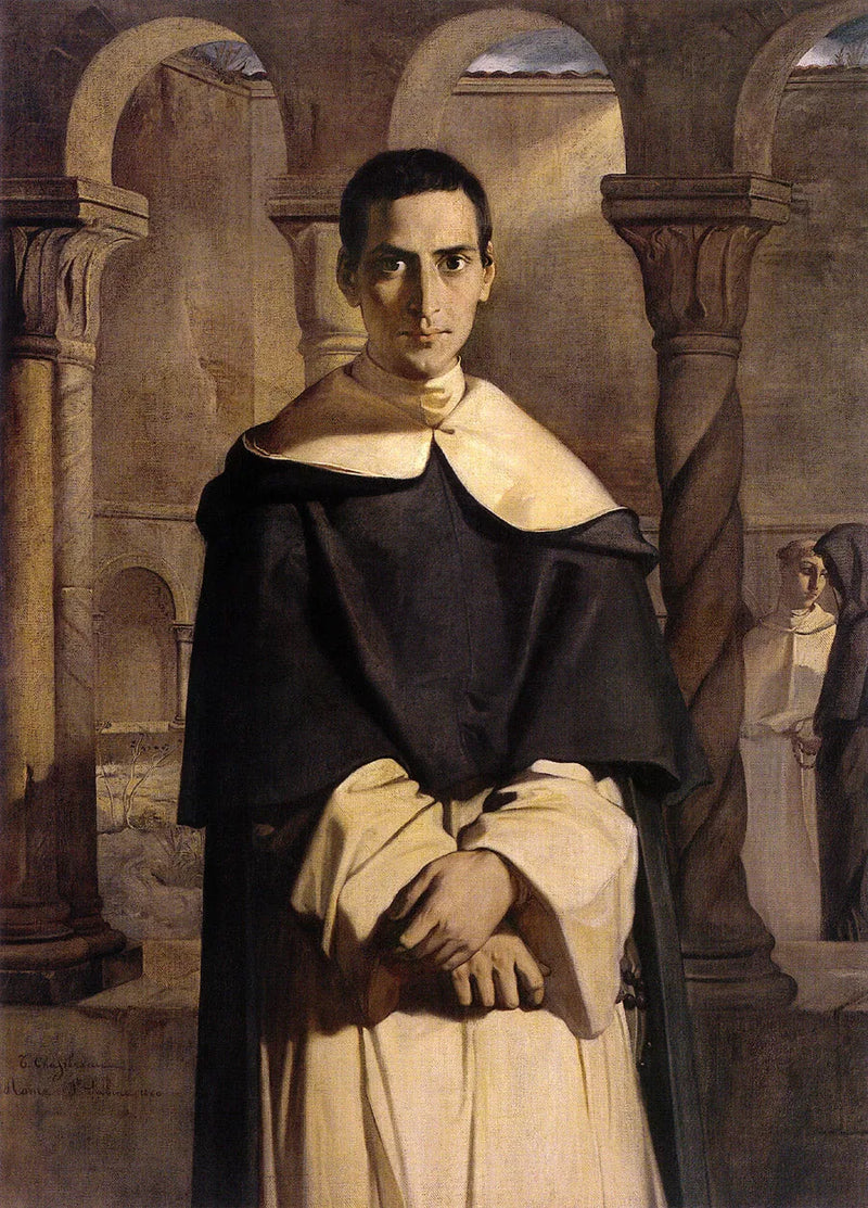 Der ehrwürdige Vater Dominique Lacordaire vom Orden der Predigerbrüder - Théodore Chassériau