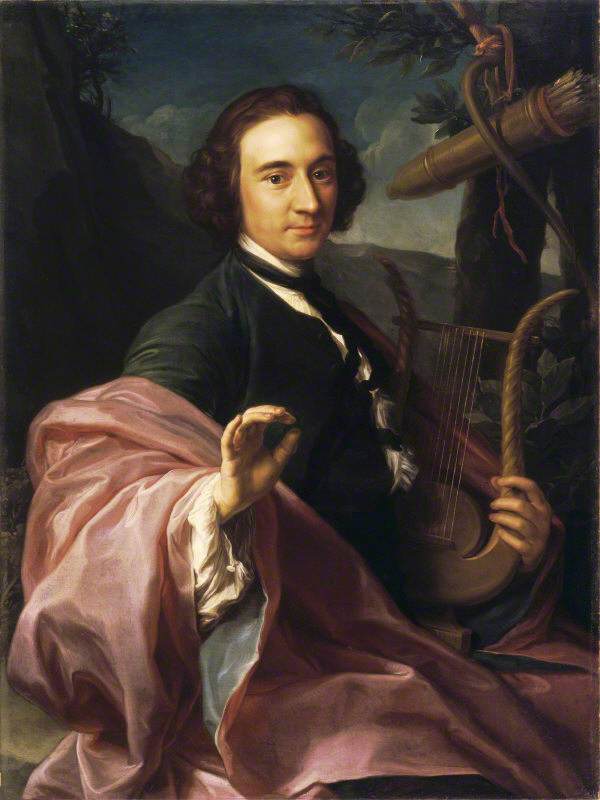 Der Reverend Utrick Fetherstonhaugh (1717/18-1788) in der Rolle des Apollon - Pompeo Batoni