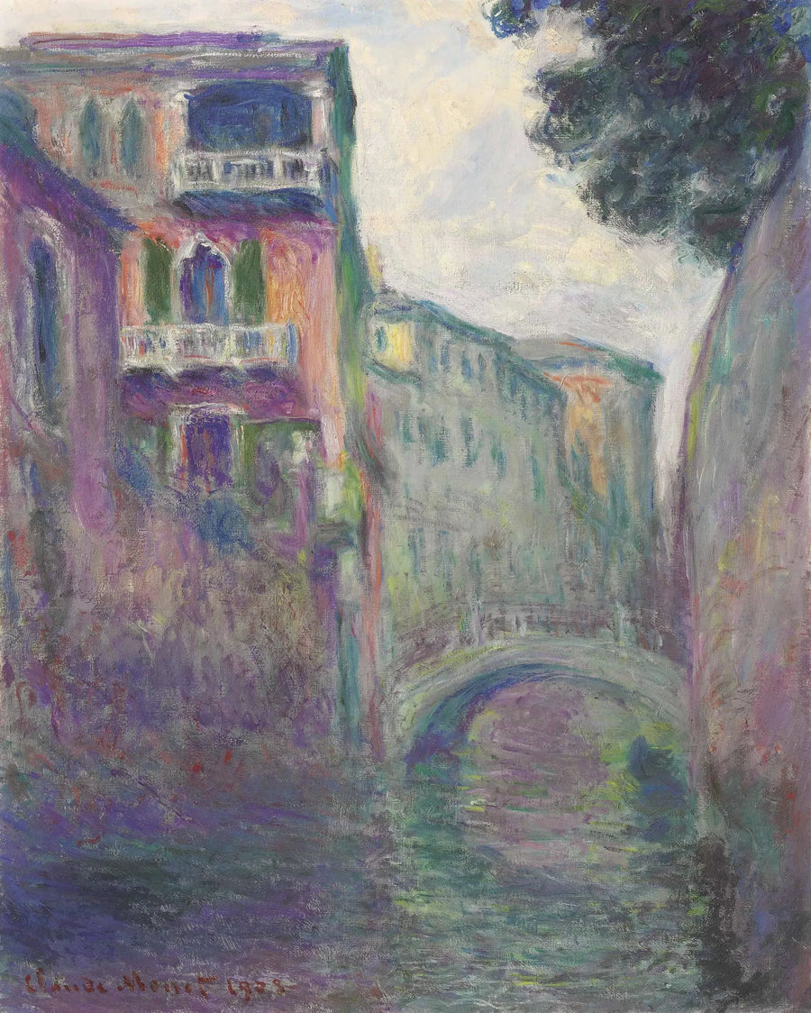 Der Rio de la Salute - Claude Monet
