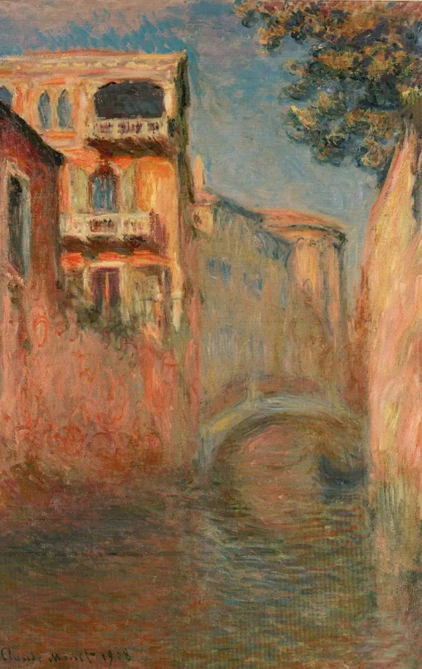 Der Rio della Salute - Claude Monet