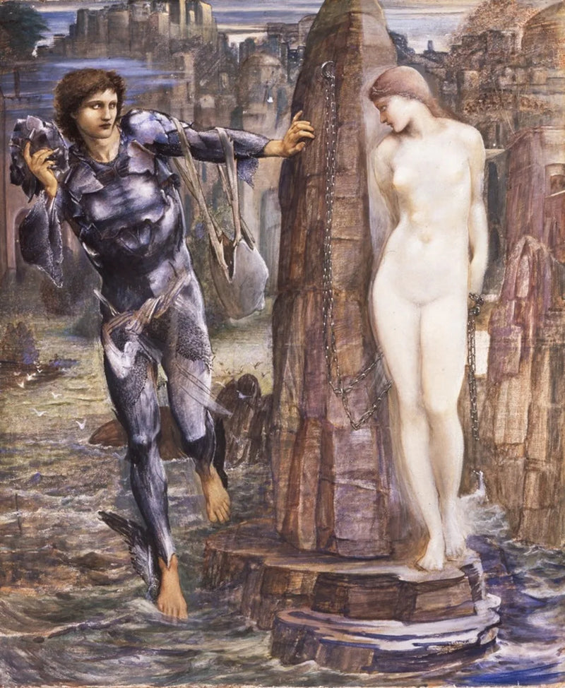 Der Felsen des Schicksals - Edward Burne-Jones