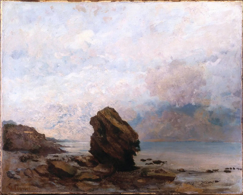 Der isolierte Felsen - Gustave Courbet