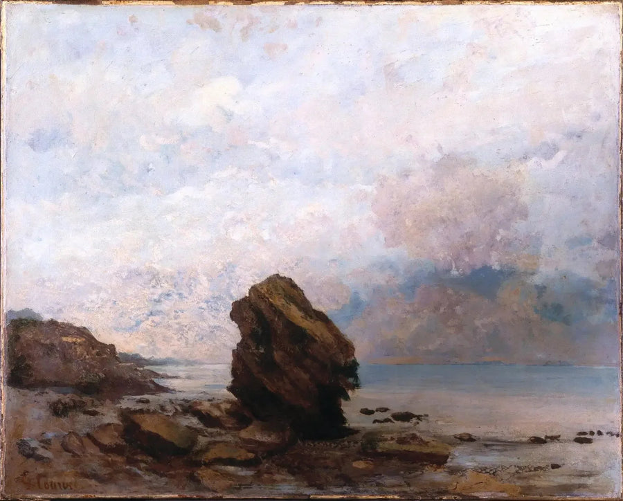 Der isolierte Felsen - Gustave Courbet