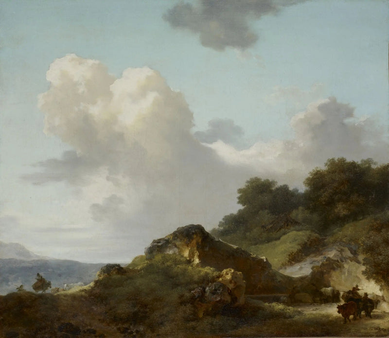 Der Felsen - Jean-Honoré Fragonard
