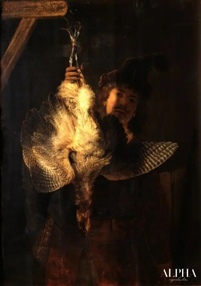 Le Rohrdommeljaeger - Rembrandt van Rijn - Reproductions de tableaux et peintures haut de gamme