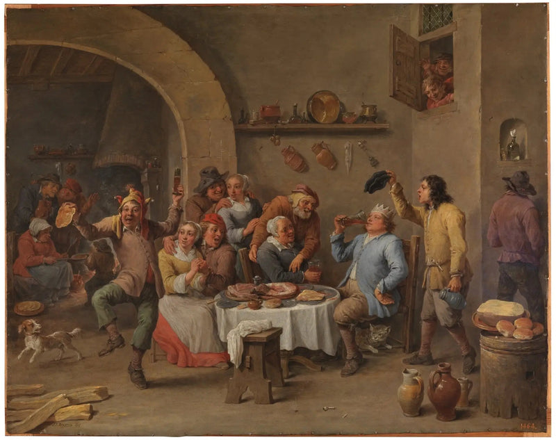 Der König trinkt - David Teniers der Jüngere