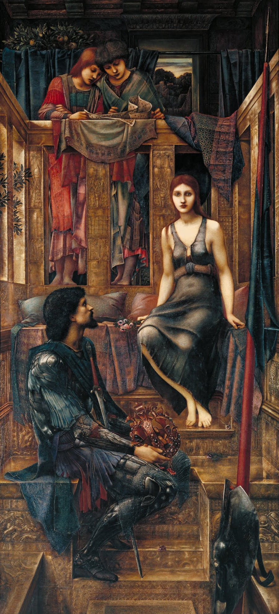 Der König Cophetua und die junge Bettlerin - Edward Burne-Jones