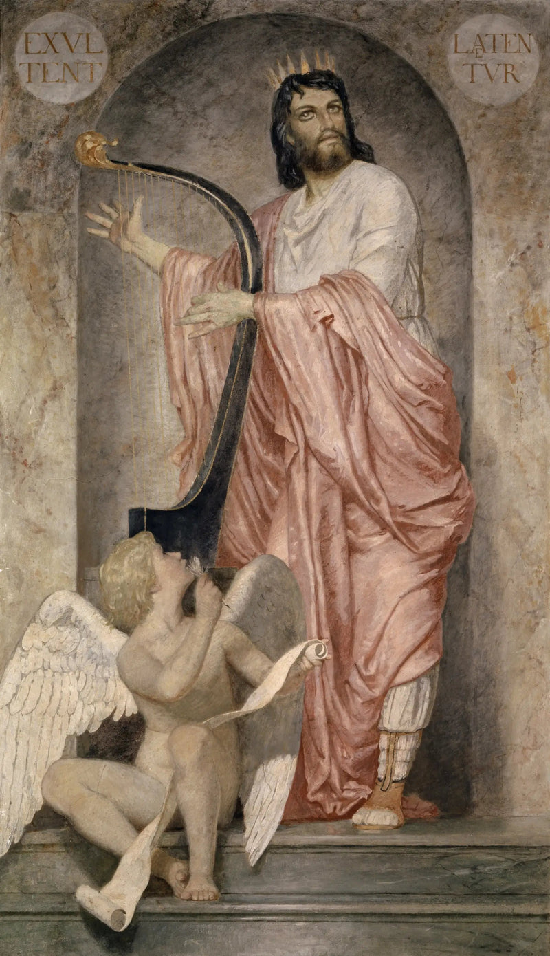 Der König David - Arnold Böcklin