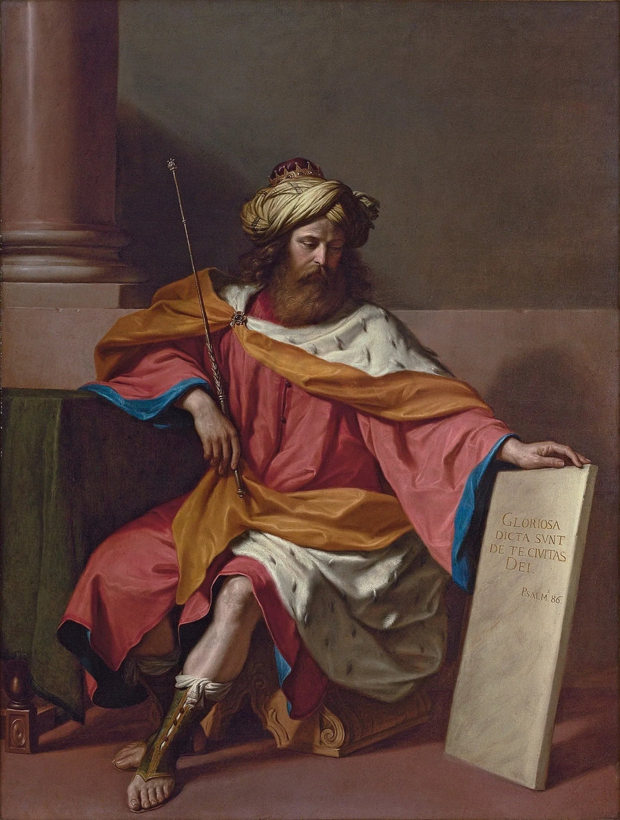 Der König David - Guercino