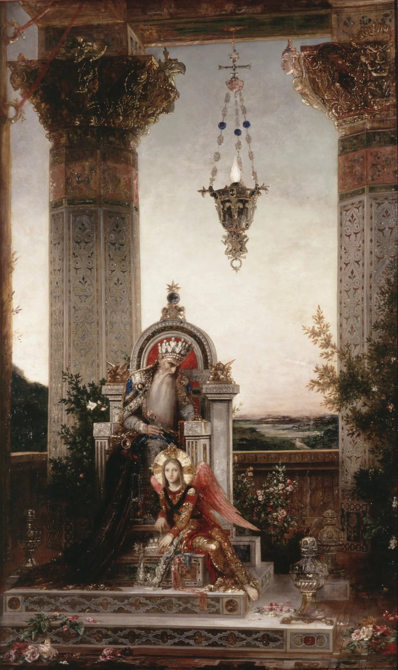 Der König David - Gustave Moreau