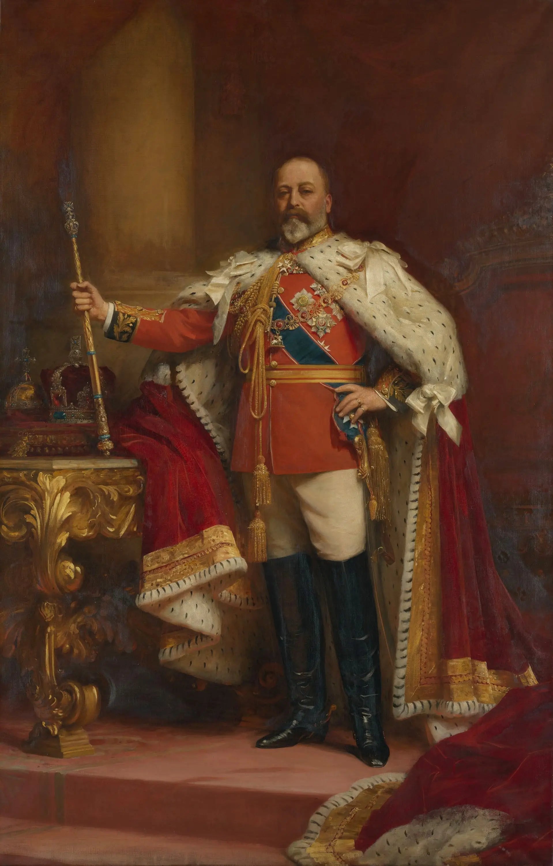 Le roi Édouard VII (1841-1910) - Luke Fildes - Alpha Reproduction