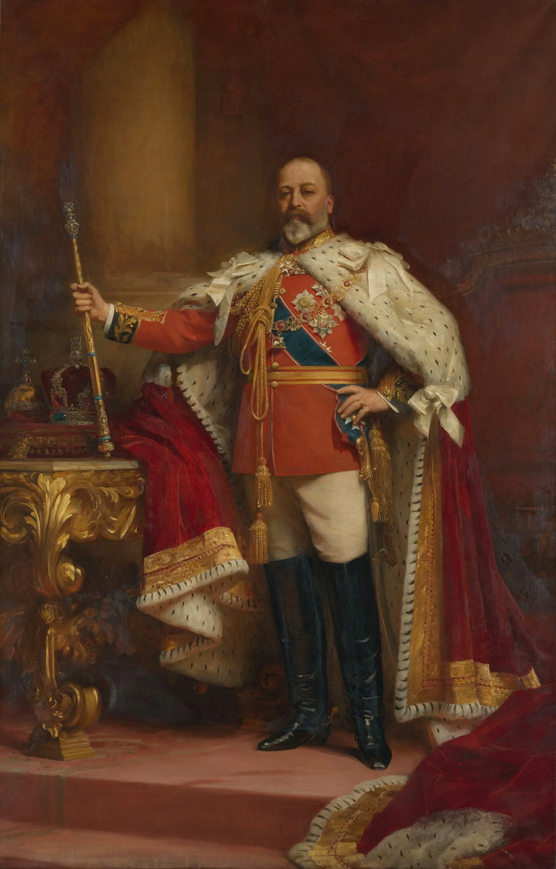 Der König Eduard VII. (1841-1910) - Luke Fildes