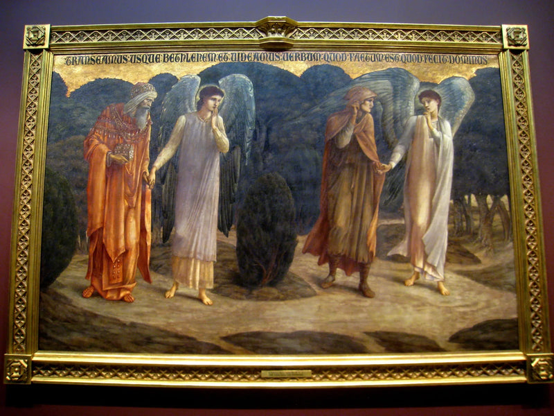 Der König und der Hirte - Edward Burne-Jones