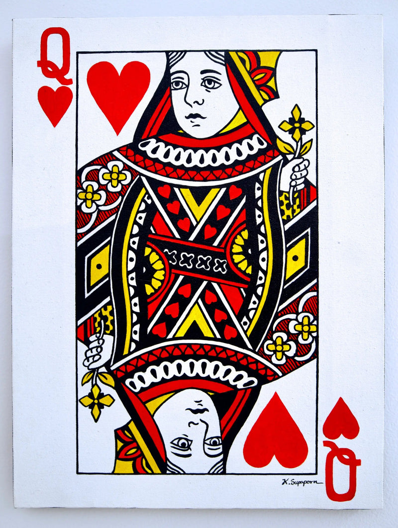 Der König und die Königin der Herzen | 30 x 40 cm (x2)