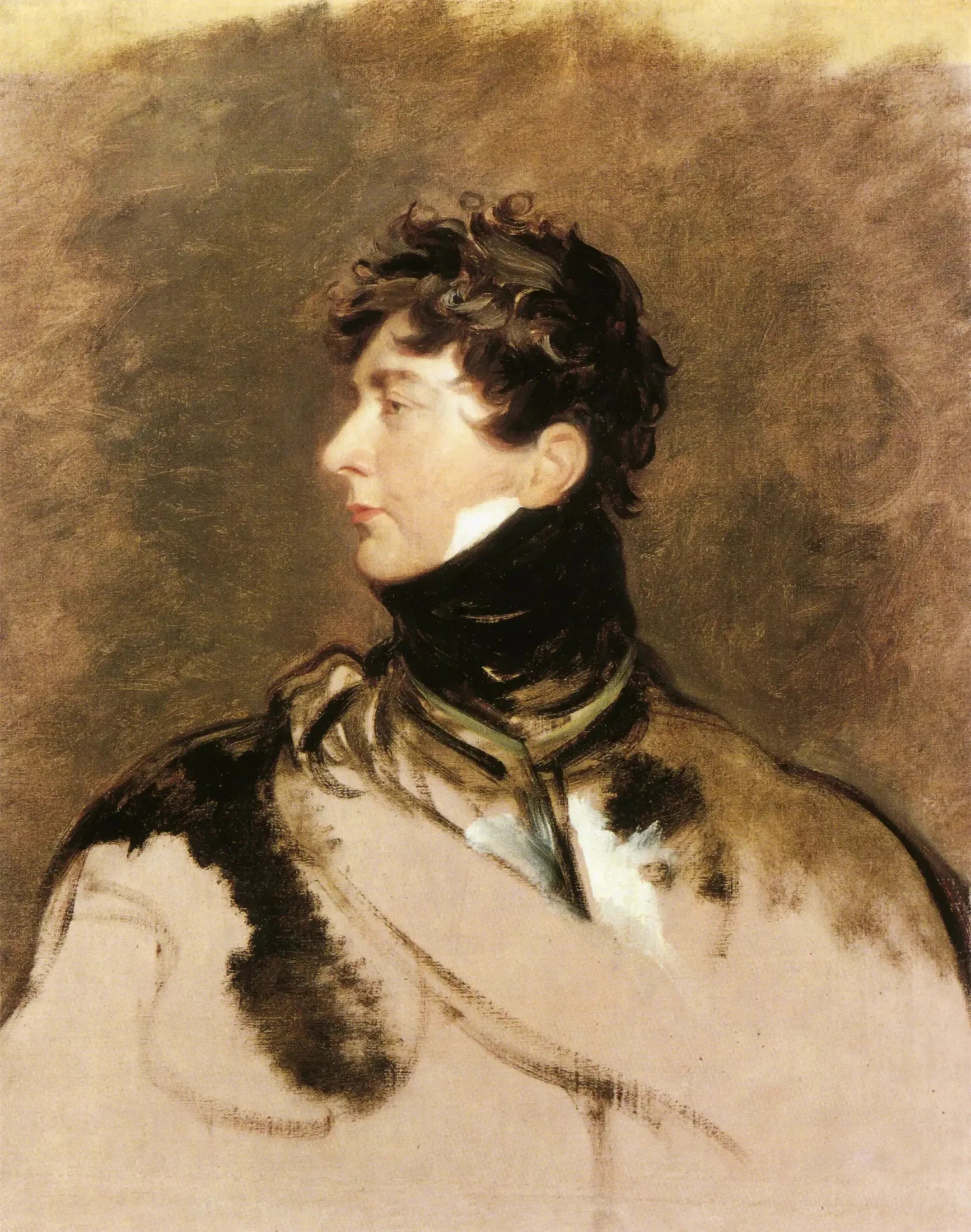 Le roi George IV - Thomas Lawrence image 1 copie de tableau peinte à la main