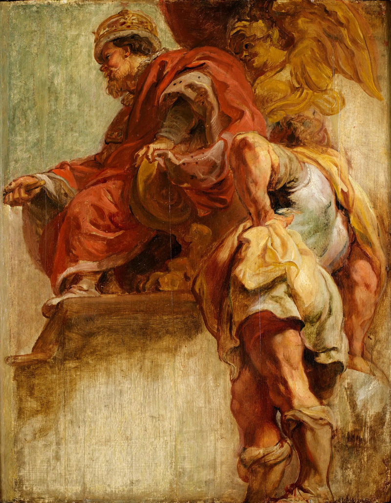 König Jakob I. vereint England und Schottland - Peter Paul Rubens