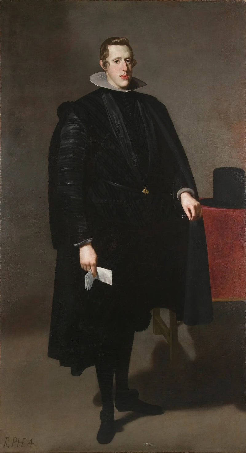 Der König Philipp IV von Spanien - Diego Velázquez