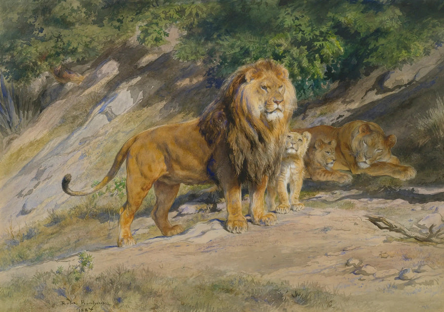 Der König schaut - Rosa Bonheur