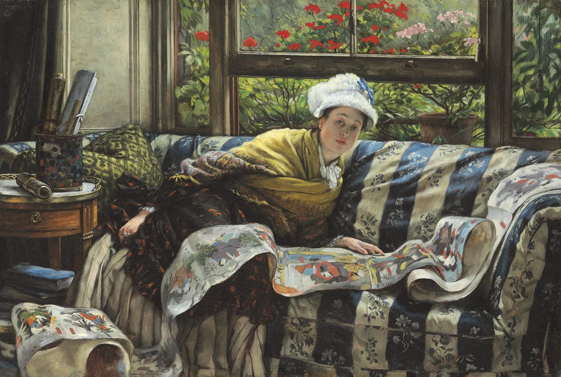 Der japanische Rollstuhl - James Tissot