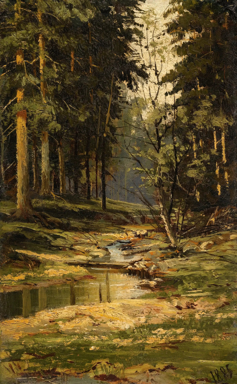 Der Bach des Waldes - Ivan Chichkine