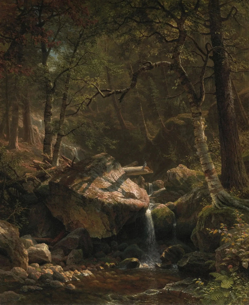 Der Bergbach - Albert Bierstadt