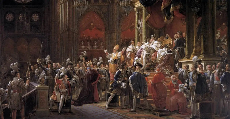 Die Krönung Karls X - François Gérard