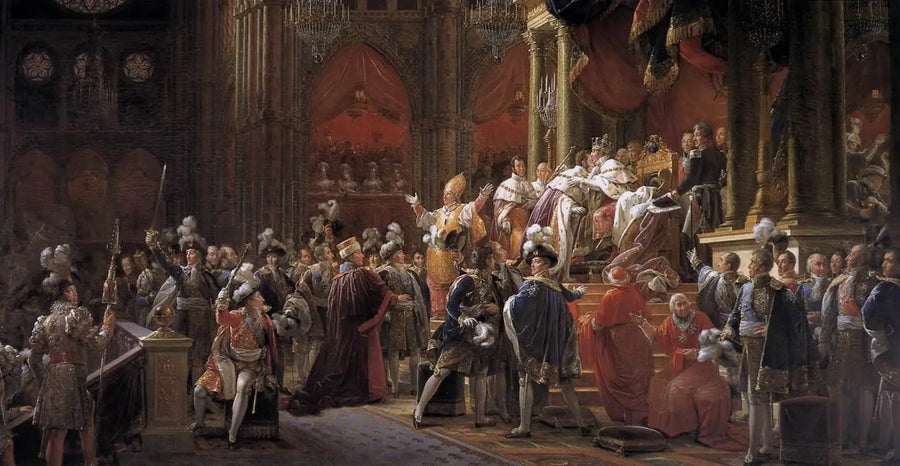 Die Krönung Karls X - François Gérard
