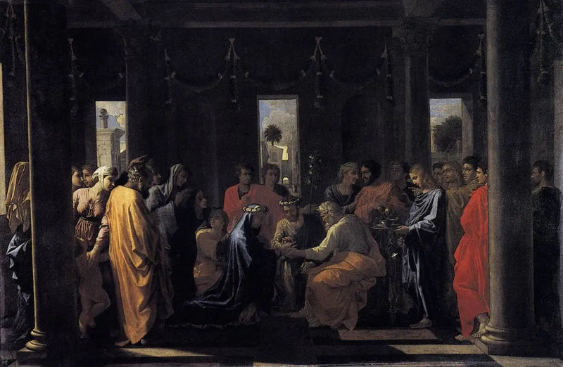 Die Ehe-Sakrament - Nicolas Poussin