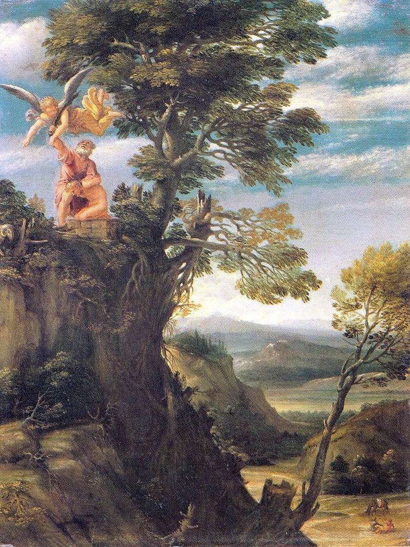 Das Opfer Abrahams - Annibale Carracci