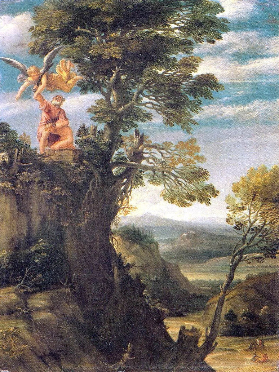 Das Opfer Abrahams - Annibale Carracci