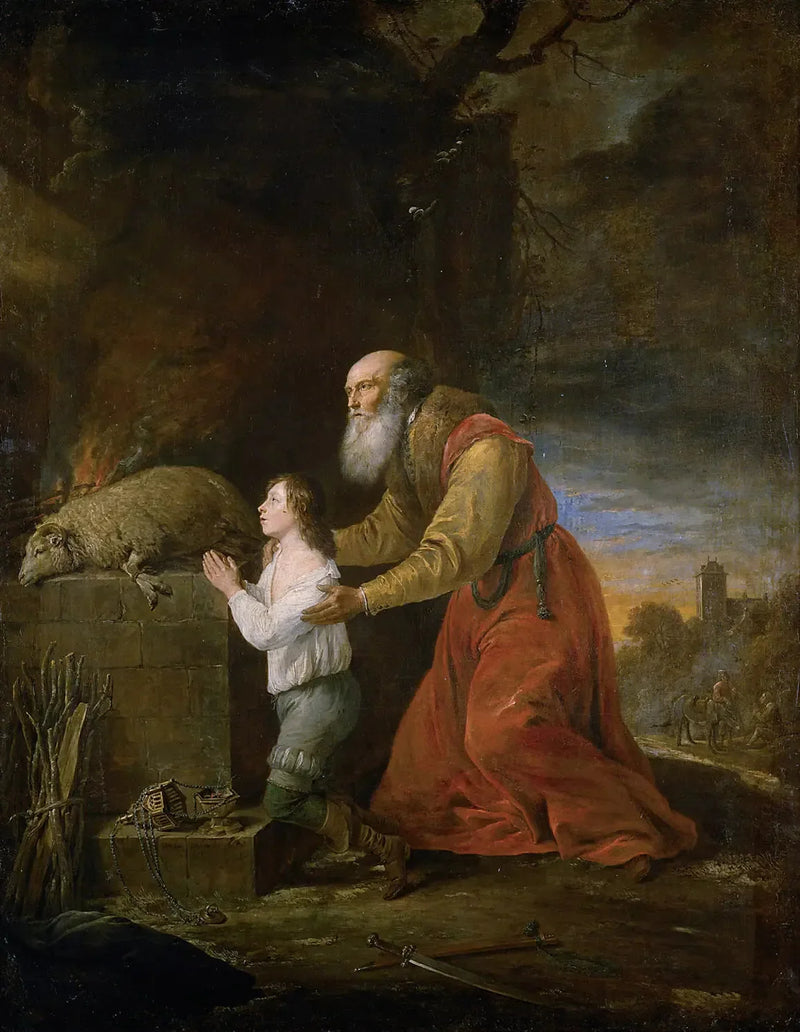 Der Opferung Abrahams - David Teniers der Jüngere