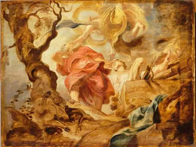Die Opferung Abrahams - Peter Paul Rubens