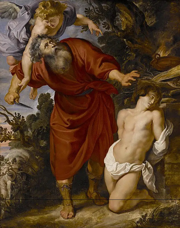 Die Opferung Isaaks - Peter Paul Rubens