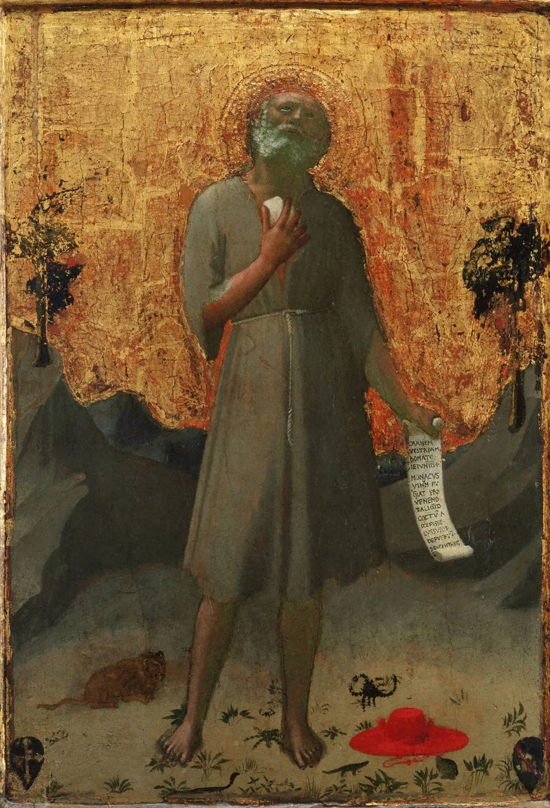 Der heilige Hieronymus bußfertig - Fra Angelico