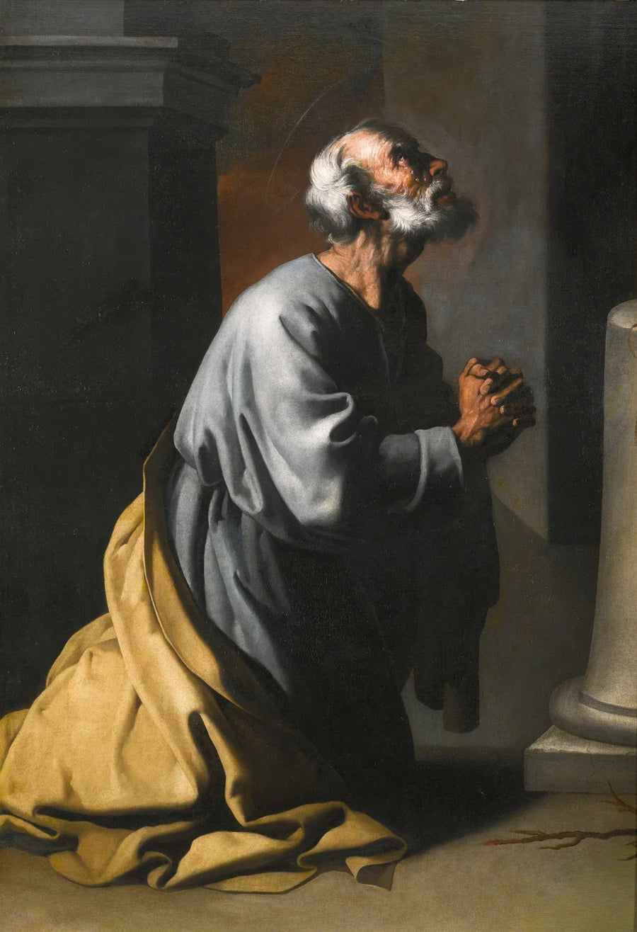 Der Bußfertige Heilige Petrus - Francisco de Zurbarán