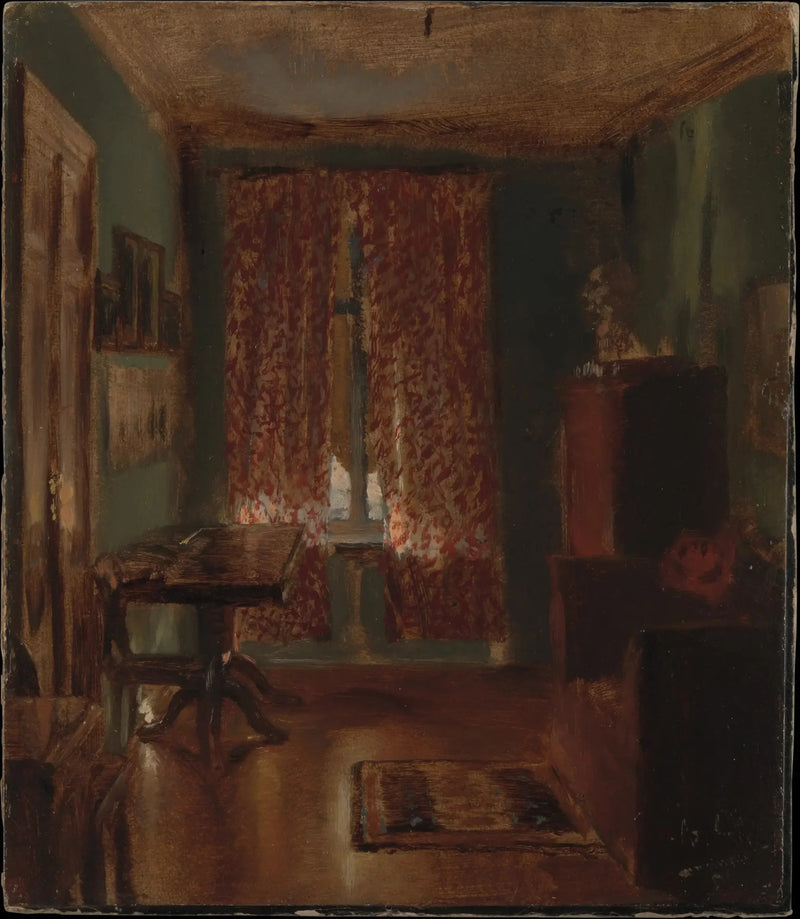 Das Künstleratelier in der Ritterstraße - Adolph von Menzel