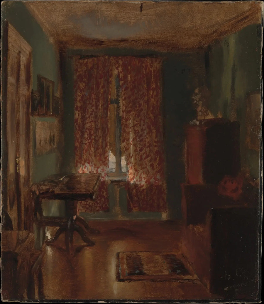 Das Künstleratelier in der Ritterstraße - Adolph von Menzel